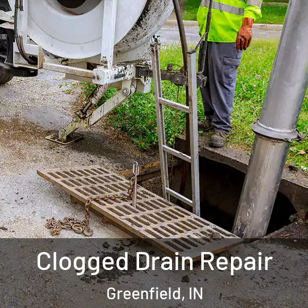  Clogged Drain Repair Greenfield, IN
