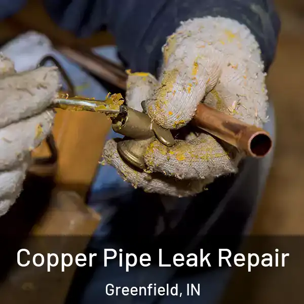  Copper Pipe Leak Repair Greenfield, IN